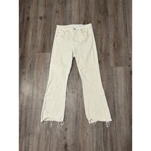 AG Adriano Goldschmied Women's High Rise Farrah Boot Crop Jean Size 29